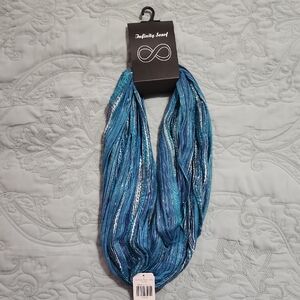 Infinity Scarf in Blue Tones
